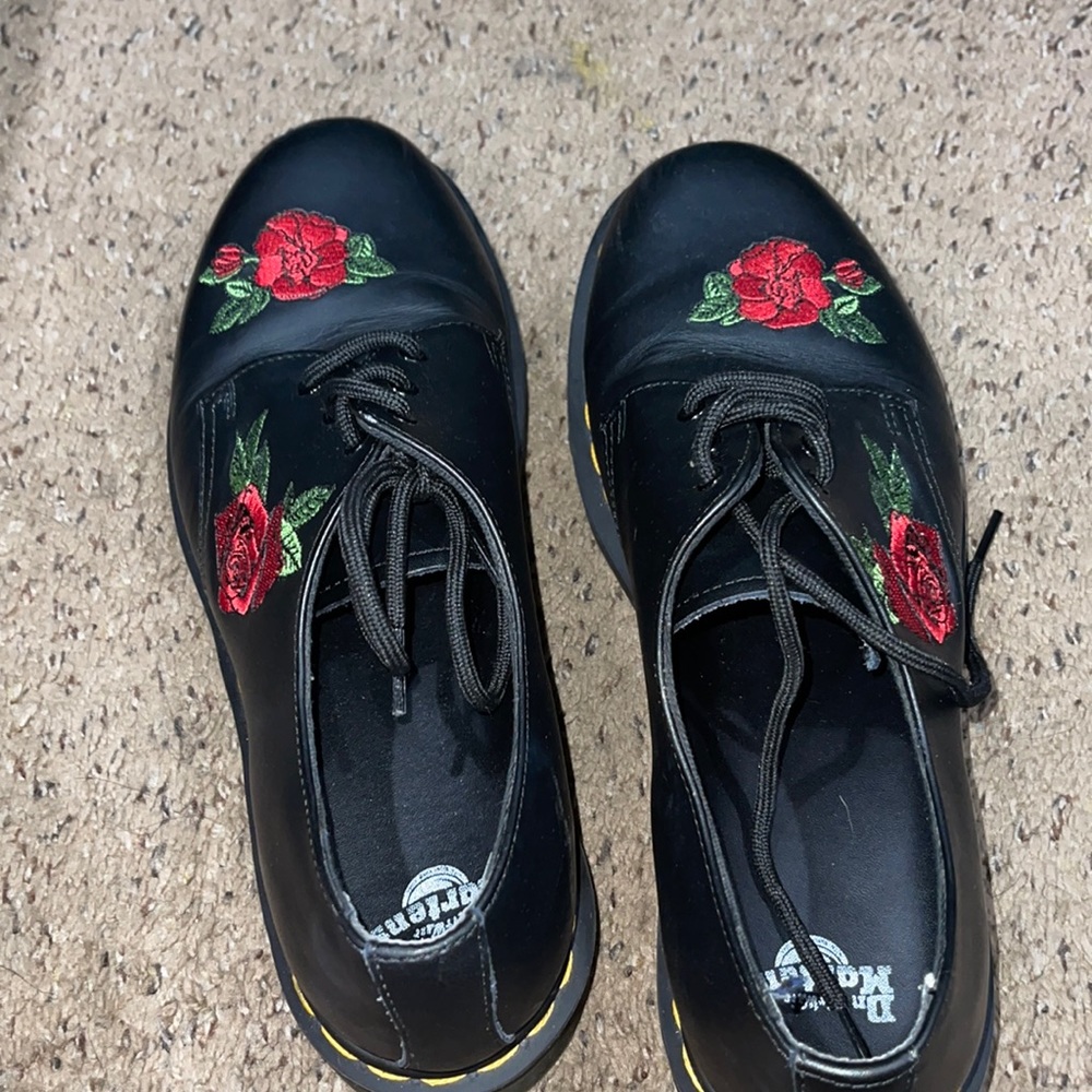RARE Dr Martens Pascal Black Size 10 US Women’s